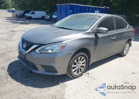 2018 Nissan Sentra Sv z USA, uszkodzony, nr VIN 3N1AB7AP7JY220376